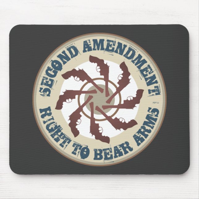 Second Amendment Mouse Pad (Front)