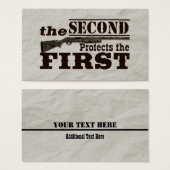Second Amendment Protects First Amendment (Front & Back)