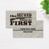 Second Amendment Protects First Amendment (Desk)
