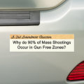 Second Amendment Question Bumper Sticker Zazzle