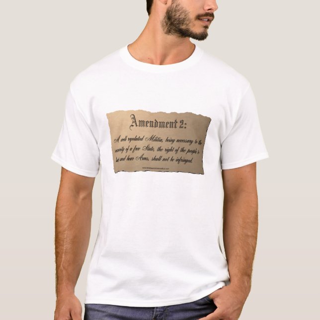 Second Amendment t-shirt (Front)