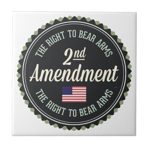 Second Amendment Tile