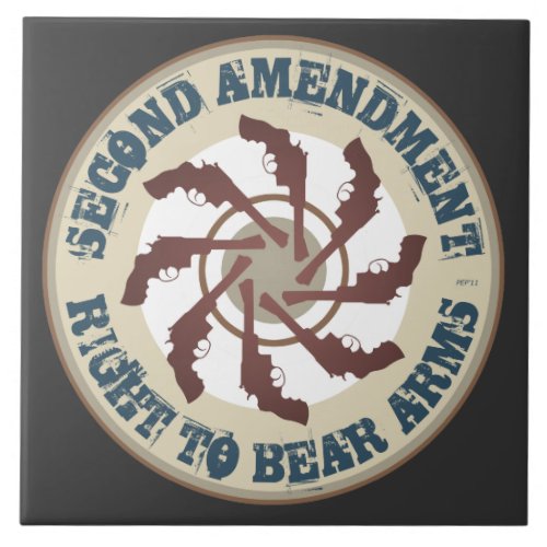 Second Amendment Tile
