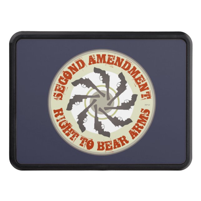 Second Amendment Tow Hitch Cover (Front)