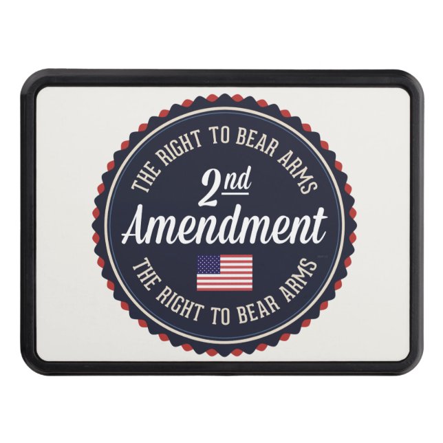 Second Amendment Tow Hitch Cover (Front)