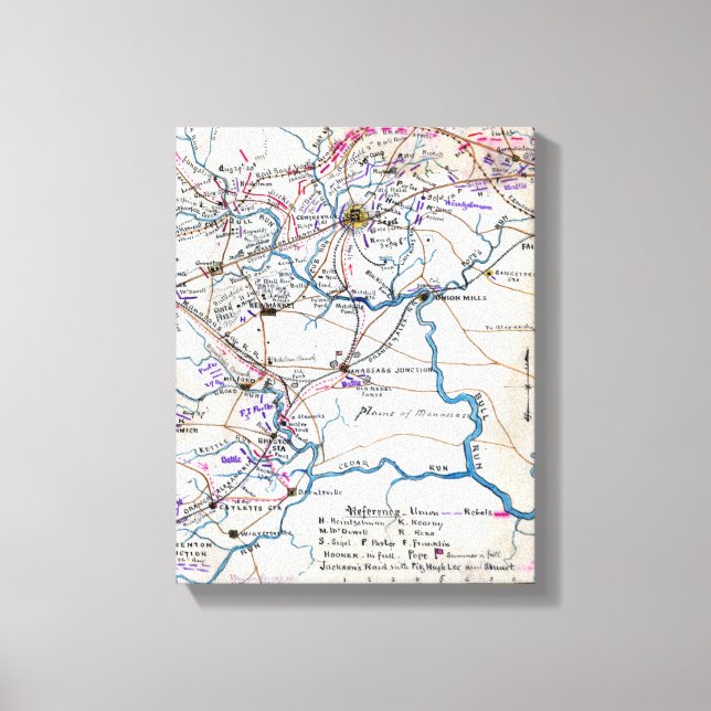 Second Battle of Bull Run 6 Canvas Print (Front)