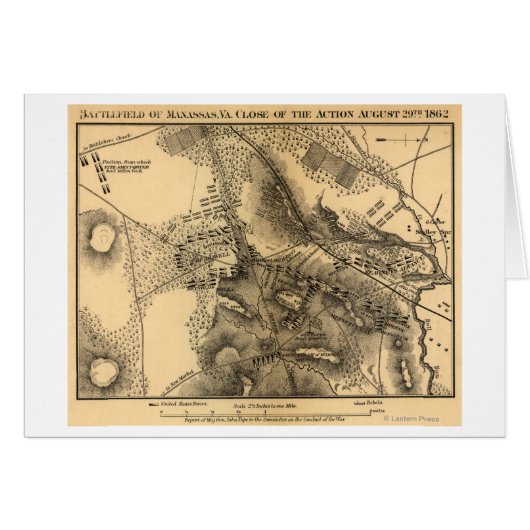 Second Battle of Bull Run 6 Cards (Front Horizontal)