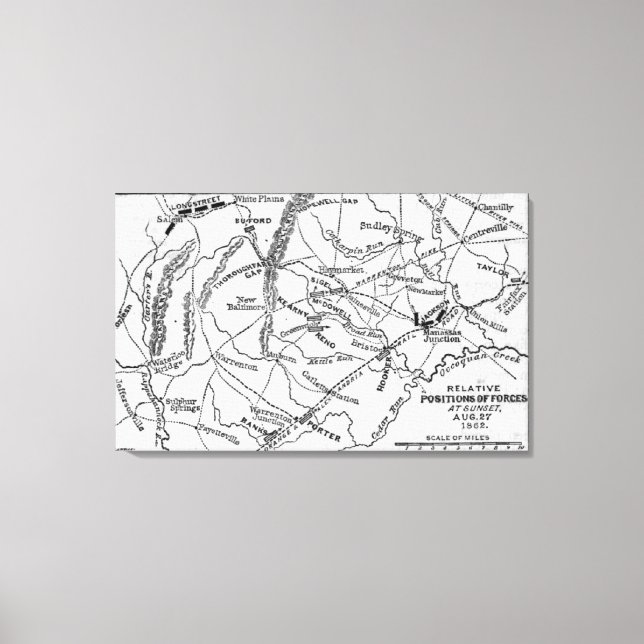 Second Battle of Bull Run Canvas Print (Front)