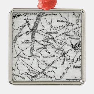 Second Battle of Bull Run Metal Ornament