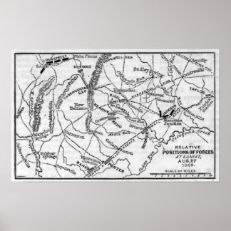 Second Battle of Bull Run Poster