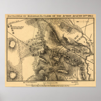 Second Battle of Bull Run Poster