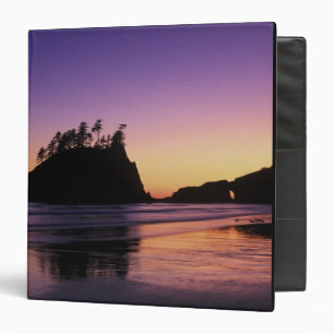 Second Beach at Twilight, Olympic NP, WA, USA Binder