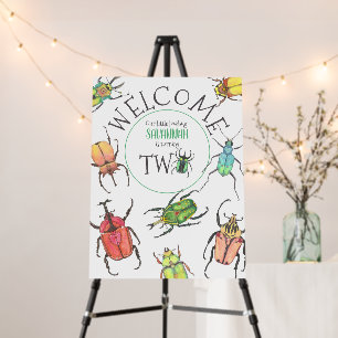 Second Birthday Litte Love Bug Foam Board