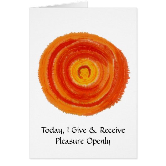 Second Chakra- #2 - Intimacy Cards (Front)