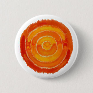 Second Chakra Healing Art #1 Pinback Button