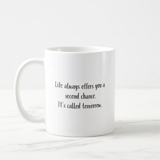 Second Change Coffee Mug (Left)