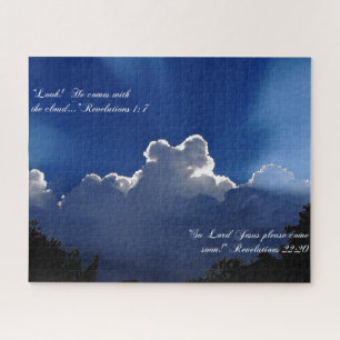 Second Coming Inspirational Scripture Jigsaw Puzzle