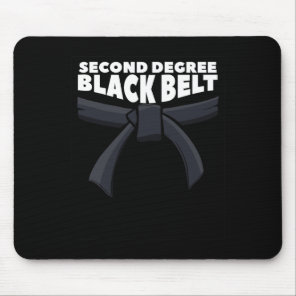 Second Degree Black Belt Martial Arts Karate 1  Mouse Pad