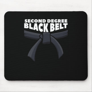 Second Degree Black Belt Martial Arts Karate 1 Mouse Pad