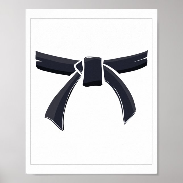 Second Degree Black Belt Martial Arts Karate 1 T S Poster (Front)