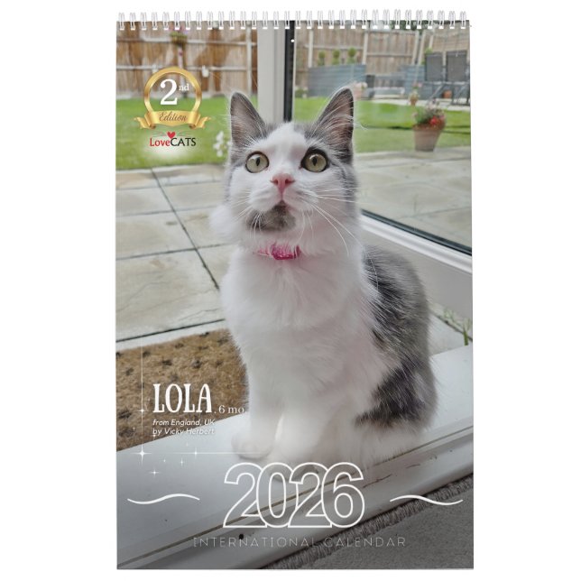 Second Edition 2026 Calendar (Cover)