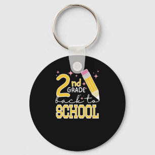 Second Grade Back To School Keychain