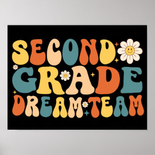 Second Grade Dream Team Poster