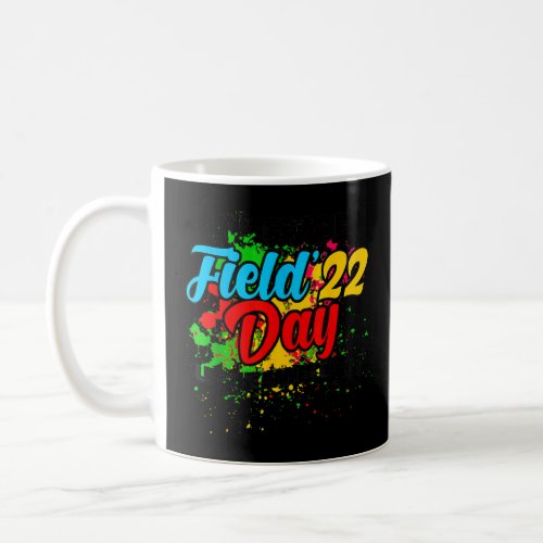 Second Grade Field Day Splash Rainbow Color School Coffee Mug
