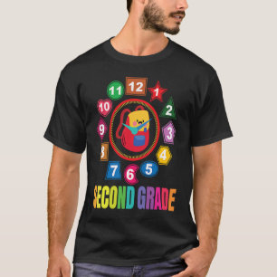 Second Grade Girls Boys Teacher Team 2nd Grade Squ T-Shirt