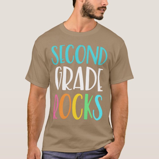 Second grade rocksee family T-Shirt (Front)