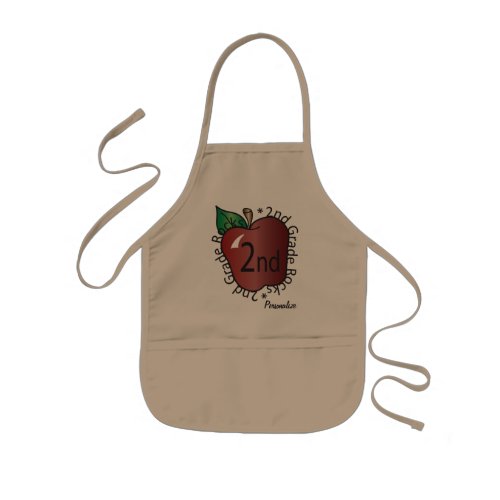  Second Grade School Kids Apron