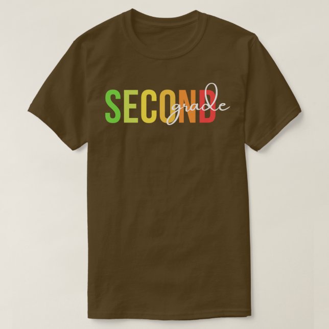 Second Grade Teacher 1 T-Shirt (Design Front)