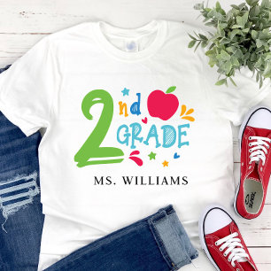 Second Grade Teacher T-Shirt