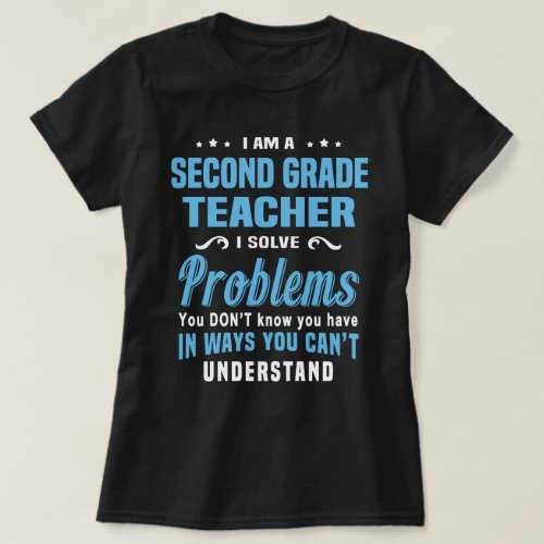 Second Grade Teacher T_Shirt