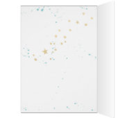 Second Great Grandchild, Congrats, Baby in Stars (Inside (Left))