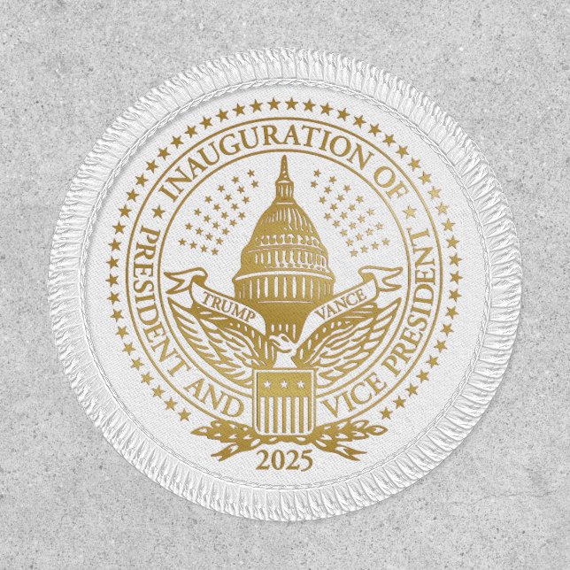 Second Inauguration of President Donald Trump Patch (Front)