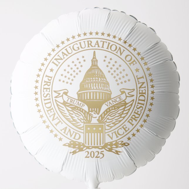 Second Inauguration President Trump Balloon (Front)