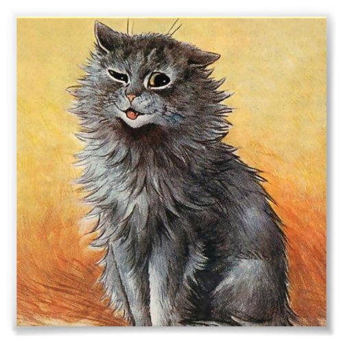Second Prize at the Cat Show by Louis Wain Photo Print