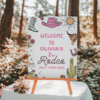 Second Rodeo Pink Western 2nd Birthday