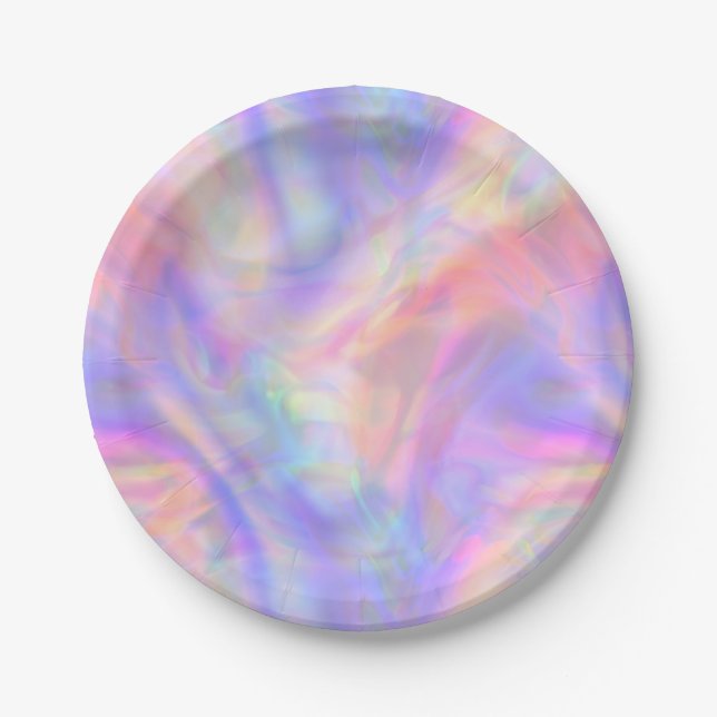 second sight, holo pastel : paper plates (Front)