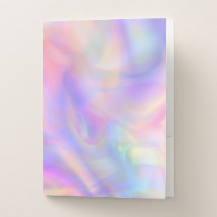 second sight, holo pastel : pocket folder