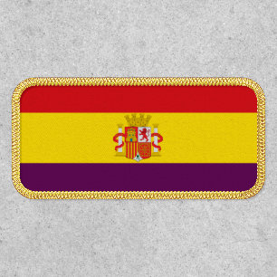 Second Spanish Republic Flag Patch