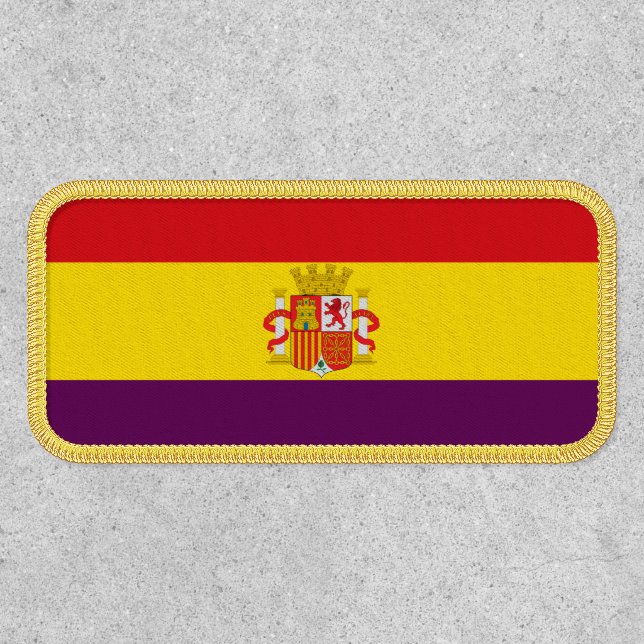 Second Spanish Republic Flag Patch (Front)