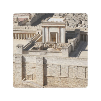 Second Temple Model, Jerusalem Metal Print