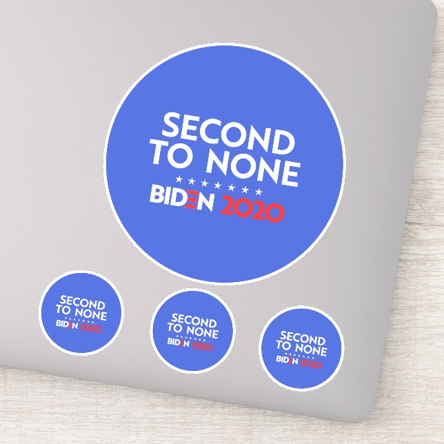 SECOND TO NONE STICKER (Detail)