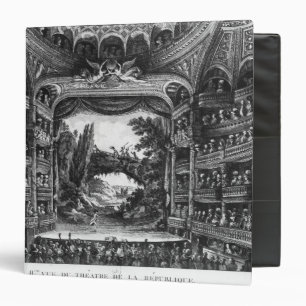 Second view of the Theatre de la Republique 3 Ring Binder
