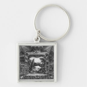 Second view of the Theatre de la Republique Keychain