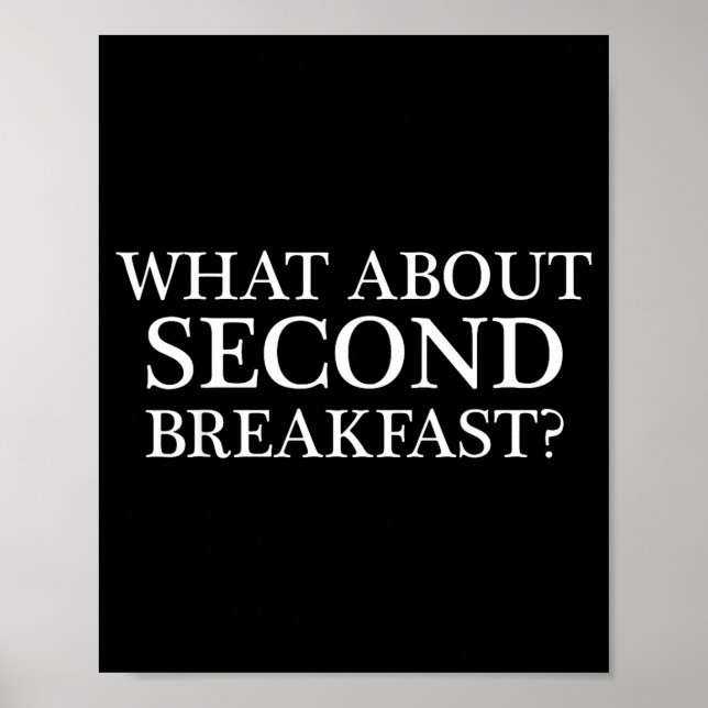 Second What About Breakfast 1 Poster (Front)