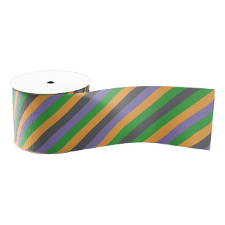 Secondary Whimsy Striped Ribbon
