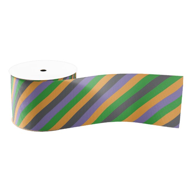 Secondary Whimsy Striped Ribbon (Spool)